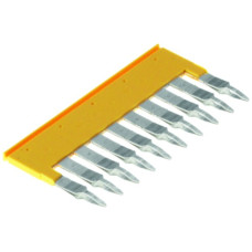 Querverbinder Weidmüller ZQV 4/10 gesteckt 10L 6.1mm isoliert 32A gelb - 1 Stück