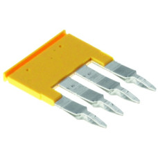 Querverbinder Weidmüller ZQV 4/4 gesteckt 4L 6.1mm isoliert 32A gelb - 1 Stück