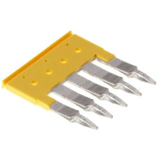 Querverbinder Weidmüller ZQV 4/5 gesteckt 5L 6.1mm isoliert 32A gelb - 1 Stück