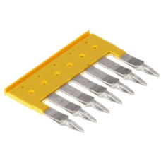 Querverbinder Weidmüller ZQV 4/7 gesteckt 7L 6.1mm isoliert 32A gelb - 1 Stück