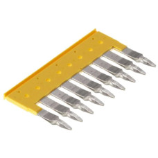 Querverbinder Weidmüller ZQV 4/9 gesteckt 9L 6.1mm isoliert 32A gelb
