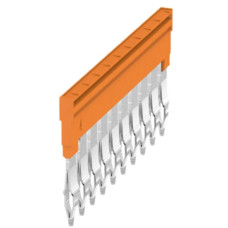 Querverbinder Weidmüller ZQV 4N/10 gesteckt 10L 6.1mm isoliert 32A orange - 1 Stück