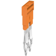 Querverbinder Weidmüller ZQV 4N/2 gesteckt 2L 6.1mm isoliert 32A orange - 1 Stück