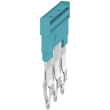 Querverbinder Weidmüller ZQV 4N/3 gesteckt 3L 6.1mm isoliert 32A blau - 1 Stück