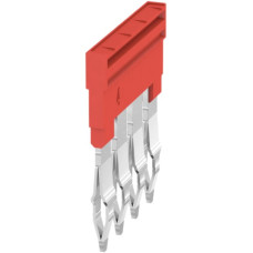 Querverbinder Weidmüller ZQV 4N/4 gesteckt 4L 6.1mm isoliert 32A rot - 1 Stück