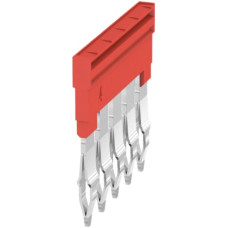 Querverbinder Weidmüller ZQV 4N/5 gesteckt 5L 6.1mm isoliert 32A rot - 1 Stück