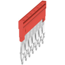 Querverbinder Weidmüller ZQV 4N/7 gesteckt 7L 6.1mm isoliert 32A rot