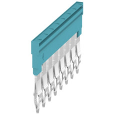 Querverbinder Weidmüller ZQV 4N/8 gesteckt 8L 6.1mm isoliert 32A blau - 1 Stück