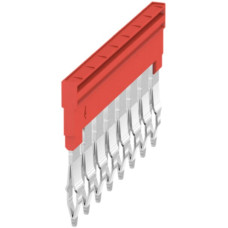 Querverbinder Weidmüller ZQV 4N/8 gesteckt 8L 6.1mm isoliert 32A rot - 1 Stück