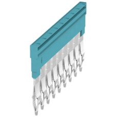 Querverbinder Weidmüller ZQV 4N/9 gesteckt 9L 6.1mm isoliert 32A blau