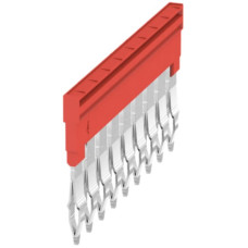 Querverbinder Weidmüller ZQV 4N/9 gesteckt 9L 6.1mm isoliert 32A rot - 1 Stück