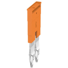 Querverbinder Weidmüller ZQV 6N/2 gesteckt 2L 8mm isoliert 41A orange - 1 Stück