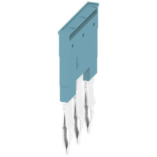 Querverbinder Weidmüller ZQV 6N/3 BL gesteckt 3L 8mm 41A blau