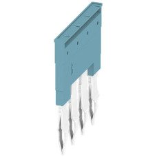 Querverbinder Weidmüller ZQV 6N/4 BL gesteckt 4L 8mm 41A blau
