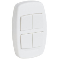 RF-Handsender AWAG 4-Kanal Bluetooth NFC EnOcean batterielos weiss