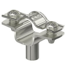 Rohr-/Kabelschelle Bettermann mit Gewinde M6 Ø12-14mm V2A 1.4301 - 1 Stück