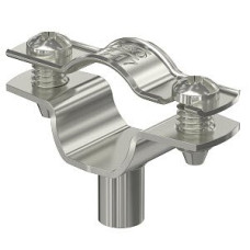 Rohr-/Kabelschelle Bettermann mit Gewinde M6 Ø14-17mm V2A 1.4301 - 1 Stück