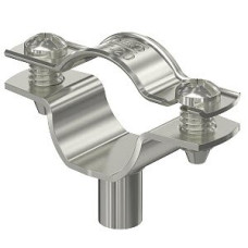 Rohr-/Kabelschelle Bettermann mit Gewinde M6 Ø17-20mm V2A 1.4301 - 1 Stück