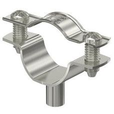Rohr-/Kabelschelle Bettermann mit Gewinde M6 Ø20-25mm V4A 1.4571 - 1 Stück