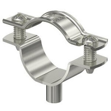 Rohr-/Kabelschelle Bettermann mit Gewinde M6 Ø25-30mm V2A 1.4301 - 1 Stück