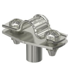 Rohr-/Kabelschelle Bettermann mit Gewinde M6 Ø7-8mm V2A 1.4301 - 1 Stück