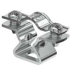 Rohr-/Kabelschelle Bettermann mit Schraubenloch Ø12-14mm Alu - 1 Stück
