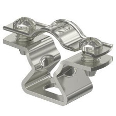 Rohr-/Kabelschelle Bettermann mit Schraubenloch Ø12-14mm V2A 1.4301 - 1 Stück