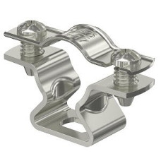 Rohr-/Kabelschelle Bettermann mit Schraubenloch Ø14-17mm V2A 1.4301 - 1 Stück