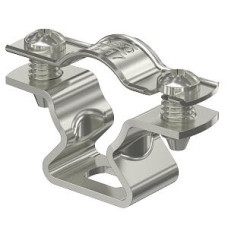 Rohr-/Kabelschelle Bettermann mit Schraubenloch Ø14-17mm V4A 1.4571 - 1 Stück