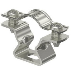 Rohr-/Kabelschelle Bettermann mit Schraubenloch Ø17-20mm V2A 1.4301 - 1 Stück