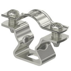 Rohr-/Kabelschelle Bettermann mit Schraubenloch Ø17-20mm V4A 1.4571 - 1 Stück
