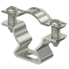 Rohr-/Kabelschelle Bettermann mit Schraubenloch Ø20-25mm V2A 1.4301 - 1 Stück