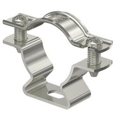 Rohr-/Kabelschelle Bettermann mit Schraubenloch Ø25-30mm V4A 1.4571 - 1 Stück