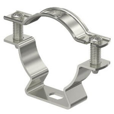 Rohr-/Kabelschelle Bettermann mit Schraubenloch Ø36-44mm V4A 1.4571 - 1 Stück