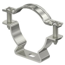 Rohr-/Kabelschelle Bettermann mit Schraubenloch Ø44-53mm V2A 1.4301 - 1 Stück