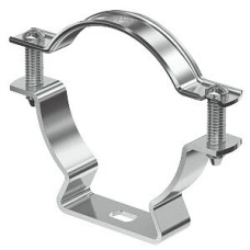 Rohr-/Kabelschelle Bettermann mit Schraubenloch Ø53-63mm Alu - 1 Stück