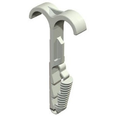 Steckschelle Bettermann 2-fach Ø4-12mm grau - 100 Stück
