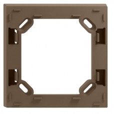 UP-Zwischenrahmen 90x90x15mm, zu UP-Abdeckrahmen EDIZIOdue 88x88mm coffee