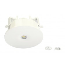 EB-LED-Sicherheitsleuchte AWIL-EL-421-AT Ø122mm 3.7W 230VAC 1h 240lm