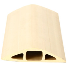 Gummibodenleiste 76x17mm 1.5m beige