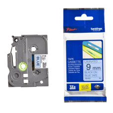 Schriftbandkassette Brother TZe-521 9mmx8m blau-schwarz