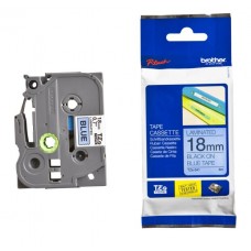 Schriftbandkassette Brother TZe-541 18mmx8m blau-schwarz