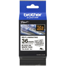 Schriftbandkassette Brother TZe-SL261 36mmx8m weiss-schwarz