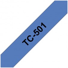 Schriftbandkassette TC 12mmx7.7m blau