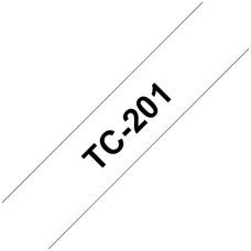 Schriftbandkassette TC 12mmx7.7m weiss