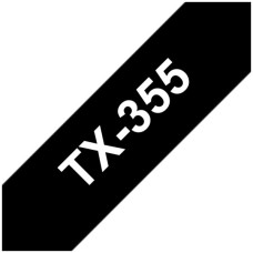 Schriftbandkassette TX 24mmx15m schwarz-weiss