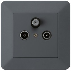 UP-Antennendose kallysto.trend R/TV/SAT anthrazit KMT SAT