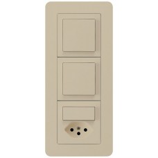 UP-Kombination kallysto.trend Gr.I-I-I vertikal 2xSchalter S3+S3/Typ 13 beige KMT UP-Kombination kallysto.trend Gr.I-I-I vertikal 2xSchalter S3+S3/Typ 13 beige KMT