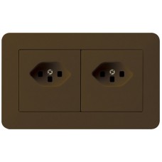 UP-Kombination kallysto.trend Gr.I-I horizontal 2xTyp 23 mit Schraubklemme C braun