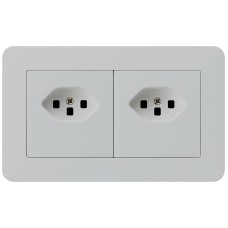 UP-Kombination kallysto.trend Gr.I-I horizontal 2xTyp 23 mit Schraubklemme C lichtgrau